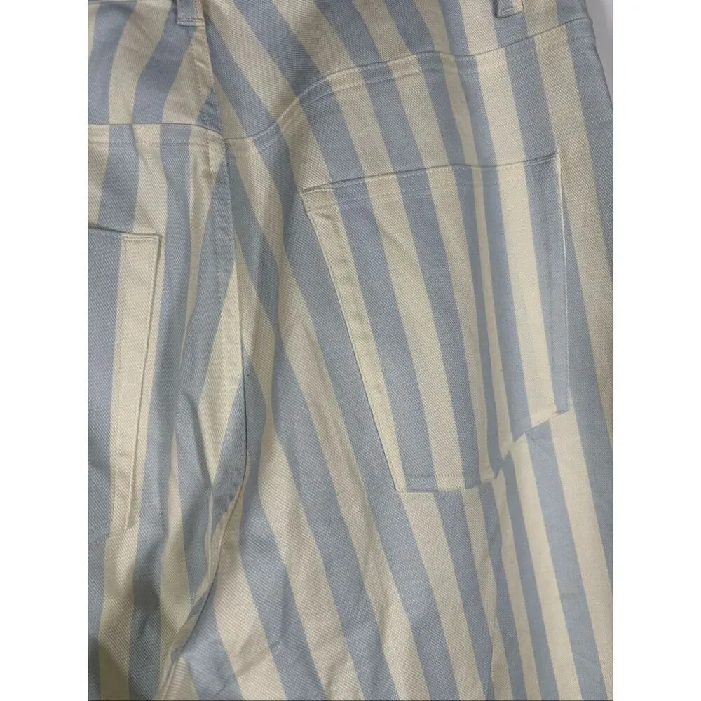 Miaou striped 5 pocket fargo pants size M - Picture 8 of 12